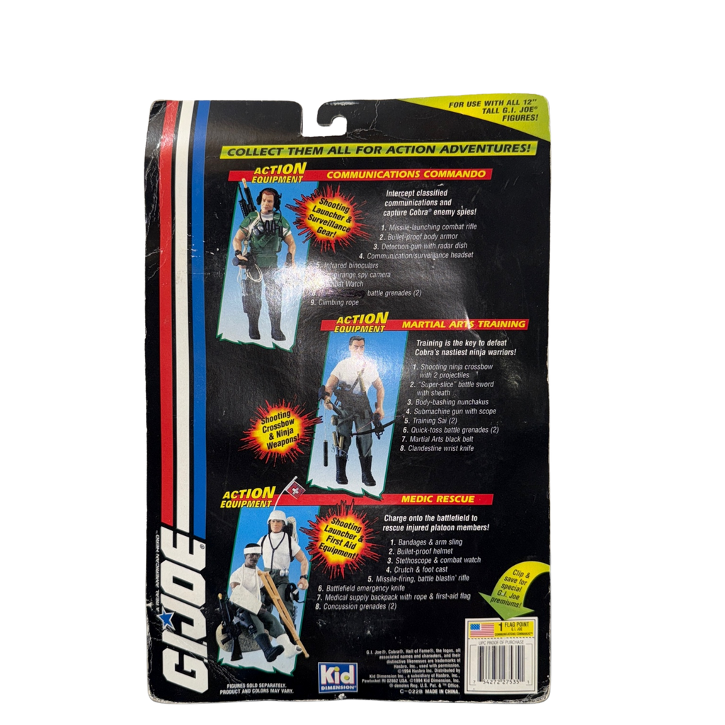 G.I. Joe Action Equipment – Communications Commando (MOC)