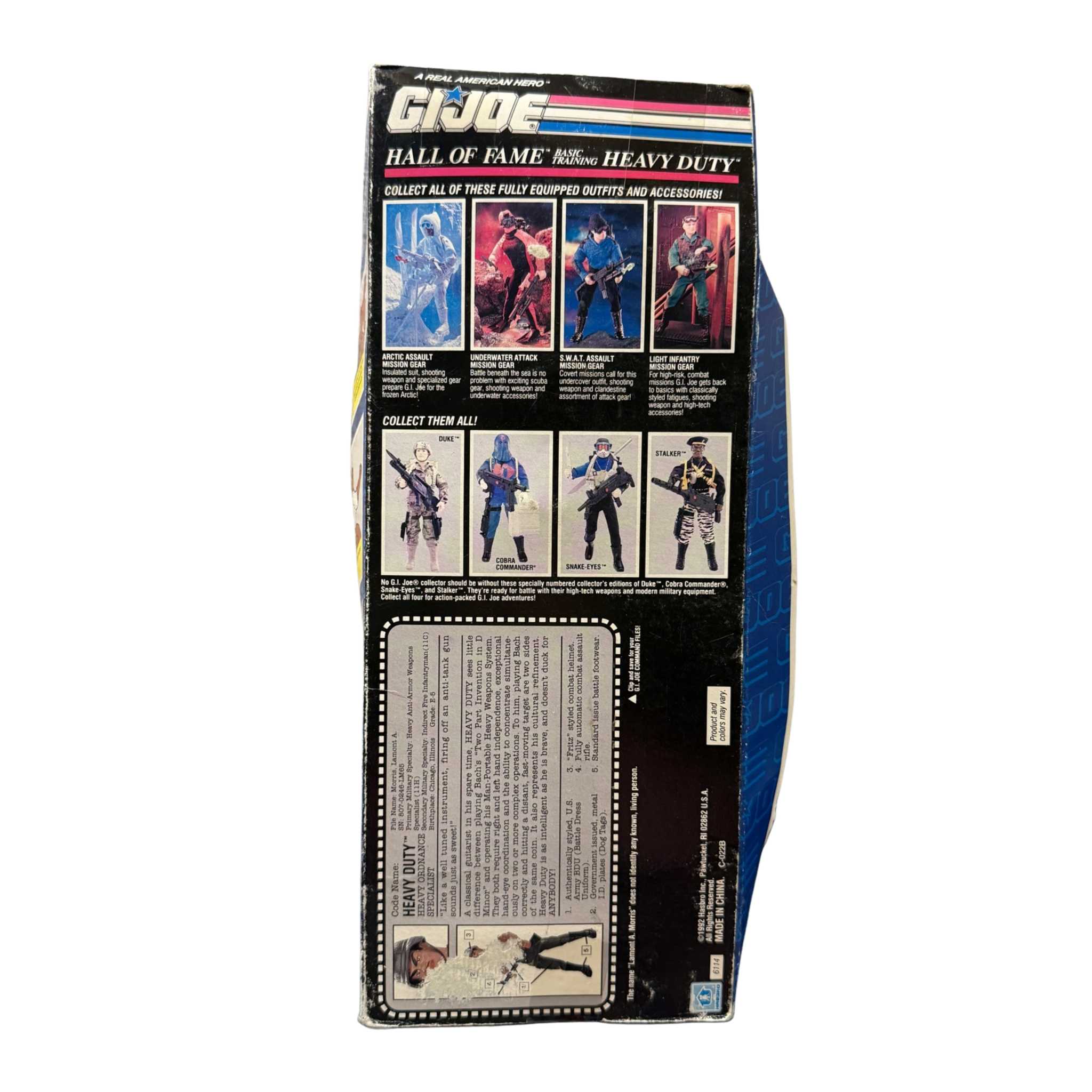 G.I. Joe Hall of Fame – Basic Training Heavy Duty (Boxed)