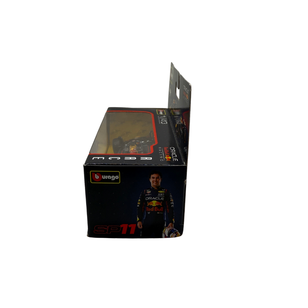 Bburago 1:43 Scale Oracle Red Bull Racing F1 RB19 – Die-Cast Model – Max Verstappen / Sergio Pérez – Formula 1 Collectible