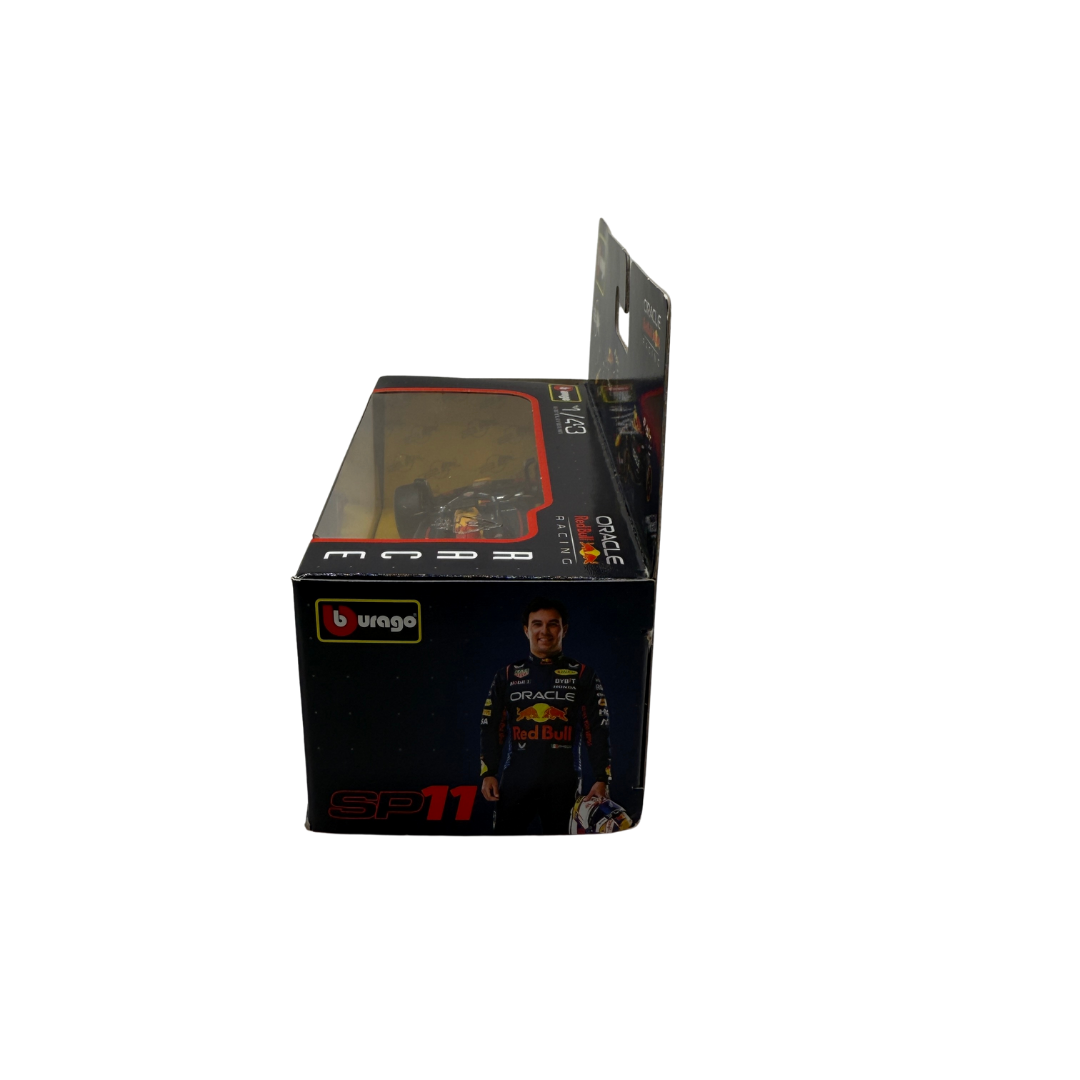 Bburago 1:43 Scale Oracle Red Bull Racing F1 RB19 – Die-Cast Model – Max Verstappen / Sergio Pérez – Formula 1 Collectible