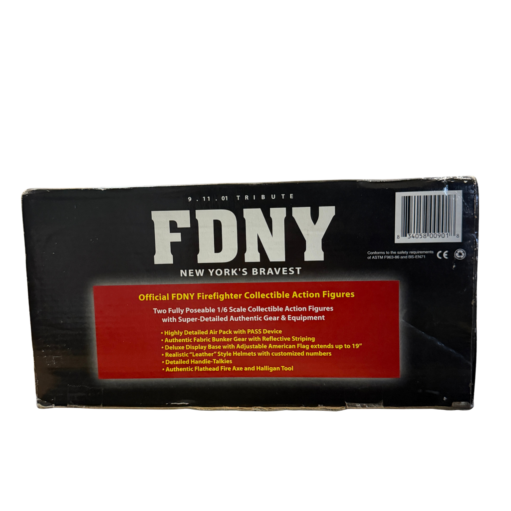 FDNY 9/11 Tribute Limited Edition Firefighter Collectible Action Figures – 1/6 Scale