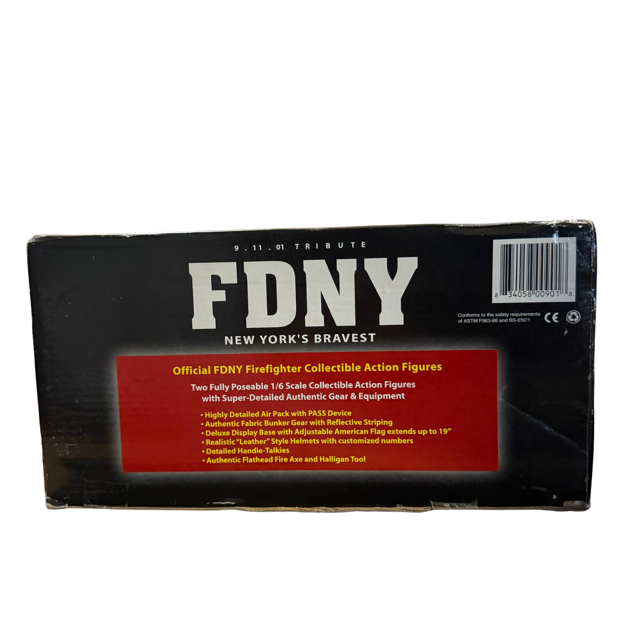 FDNY 9/11 Tribute Limited Edition Firefighter Collectible Action Figures – 1/6 Scale