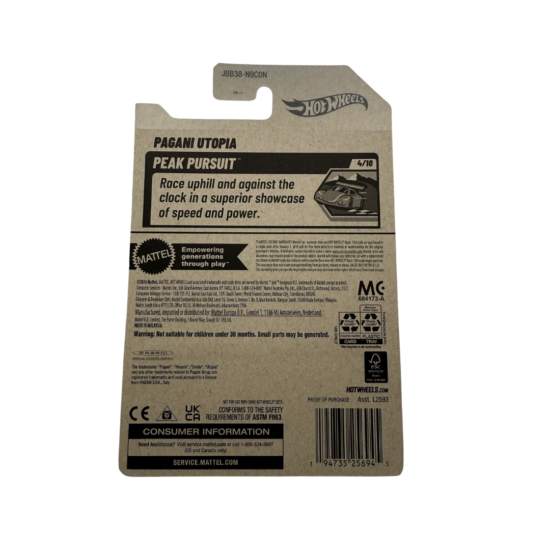 Hot Wheels Pagani Utopia – Peak Pursuit Series (4/10)