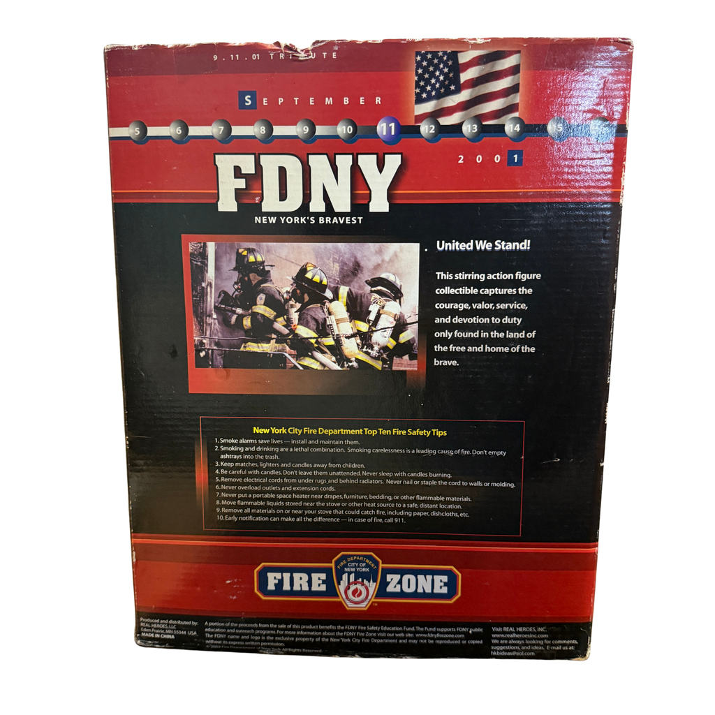 FDNY 9/11 Tribute Limited Edition Firefighter Collectible Action Figures – 1/6 Scale