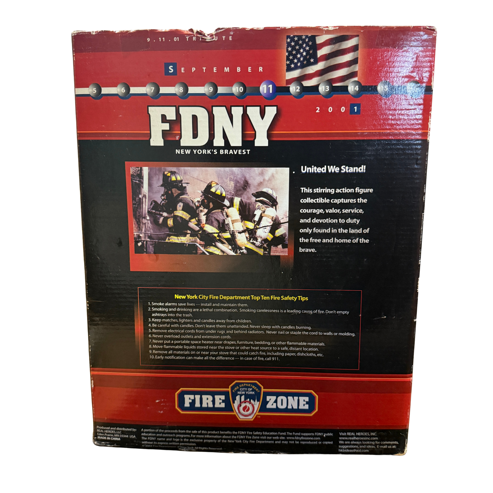 FDNY 9/11 Tribute Limited Edition Firefighter Collectible Action Figures – 1/6 Scale