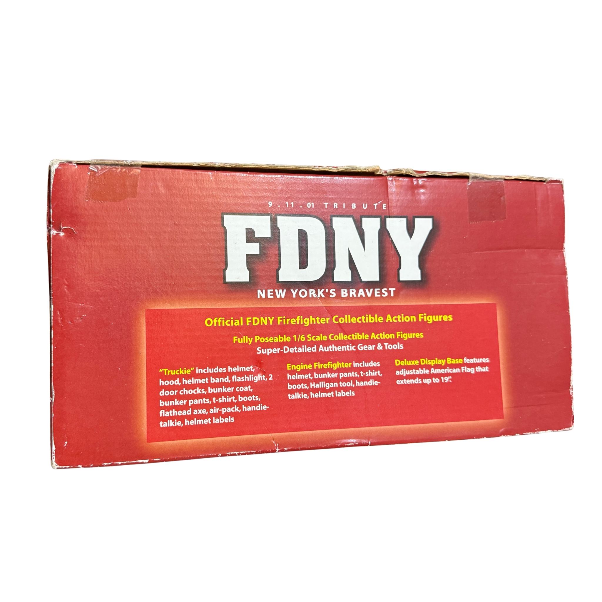 FDNY 9/11 Tribute Limited Edition Firefighter Collectible Action Figures – 1/6 Scale