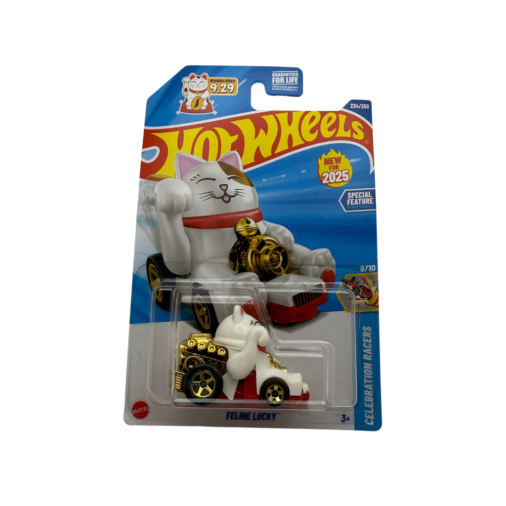 Hot Wheels Feline Lucky – Celebration Racers 9/10 (New for 2025)
