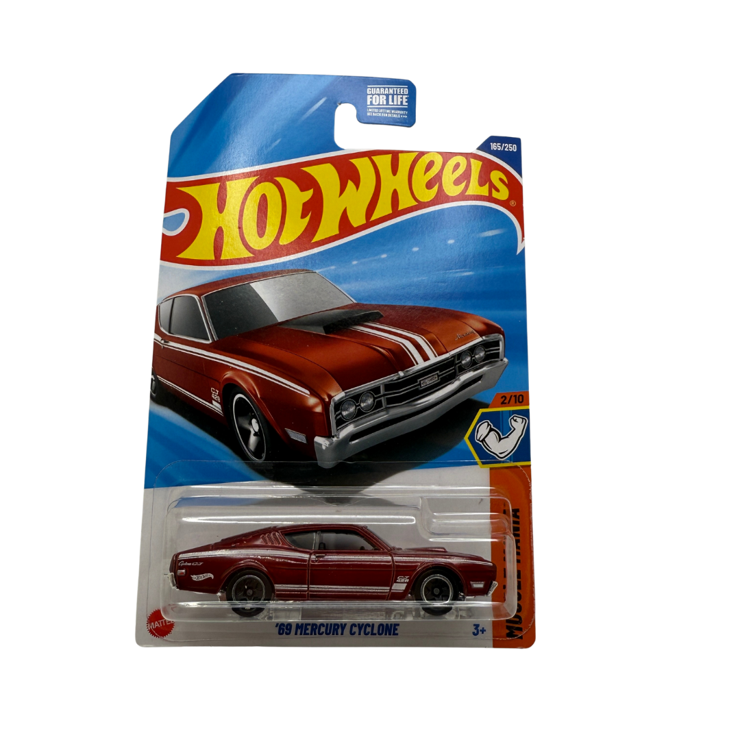Hot Wheels '69 Mercury Cyclone – Muscle Mania 2/10 (165/250)