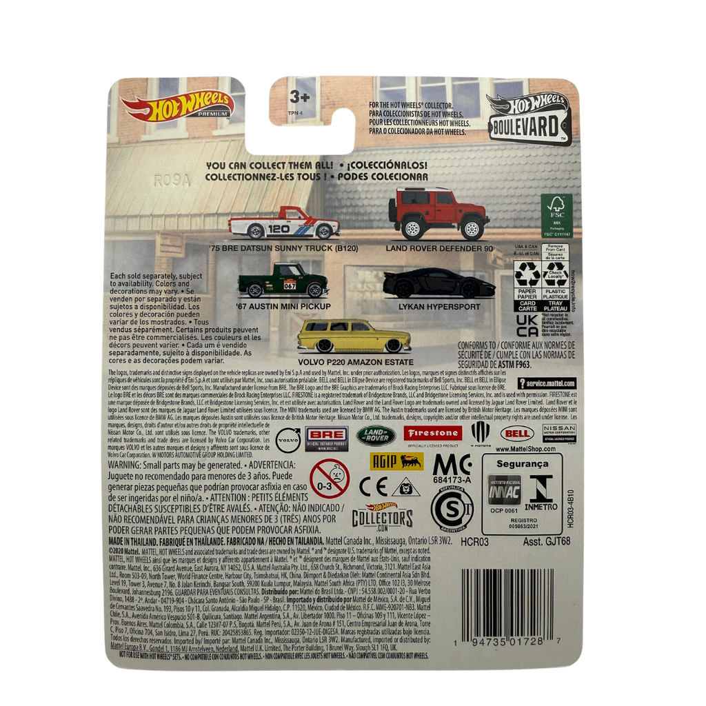 Hot Wheels Boulevard ‘67 Austin Mini Pickup – Premium Real Riders – #48