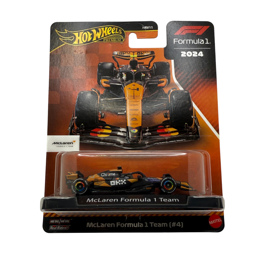 Hot Wheels Premium – McLaren Formula 1 Team (#4) – 2024 Series
