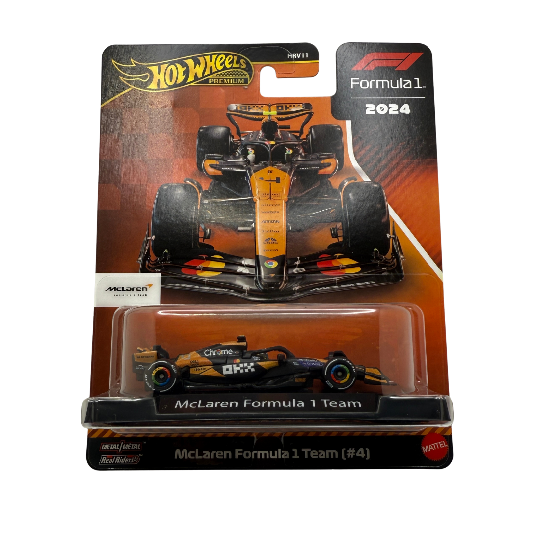 Hot Wheels Premium – McLaren Formula 1 Team (#4) – 2024 Series