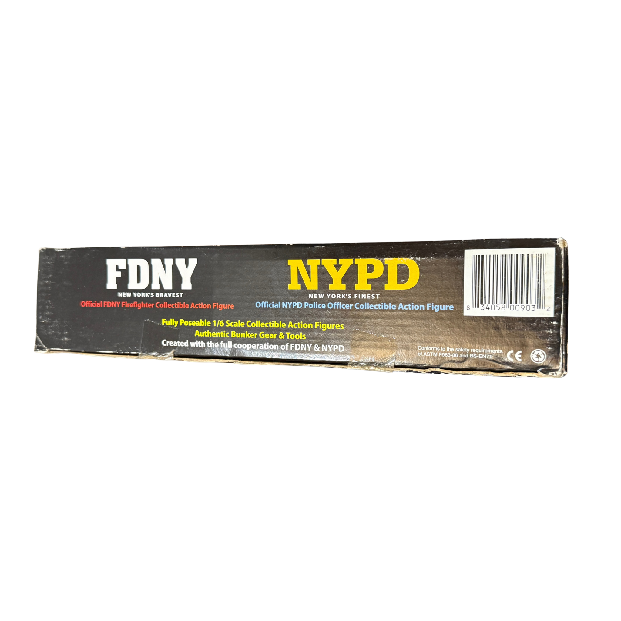 FDNY & NYPD Tribute 1/6 Scale Action Figures – Limited Edition Collectible (9/11 Tribute)