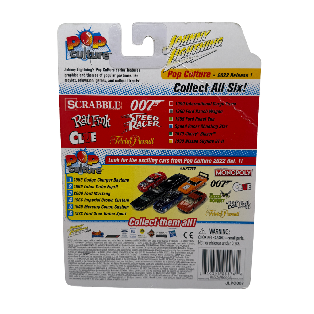 Johnny Lightning Pop Culture 1999 International Cargo Truck – Scrabble Edition | Die-Cast Collectible