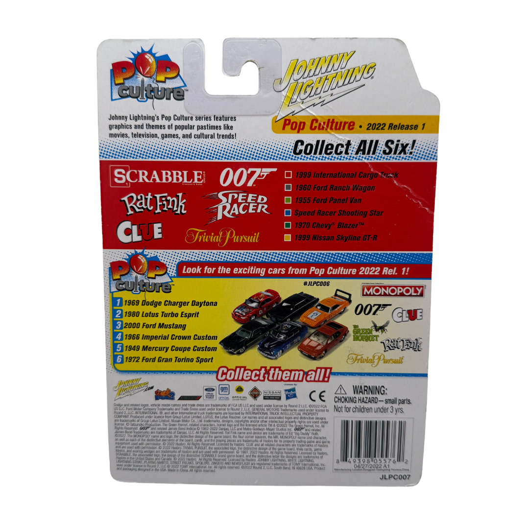 Johnny Lightning Pop Culture 1999 International Cargo Truck – Scrabble Edition | Die-Cast Collectible