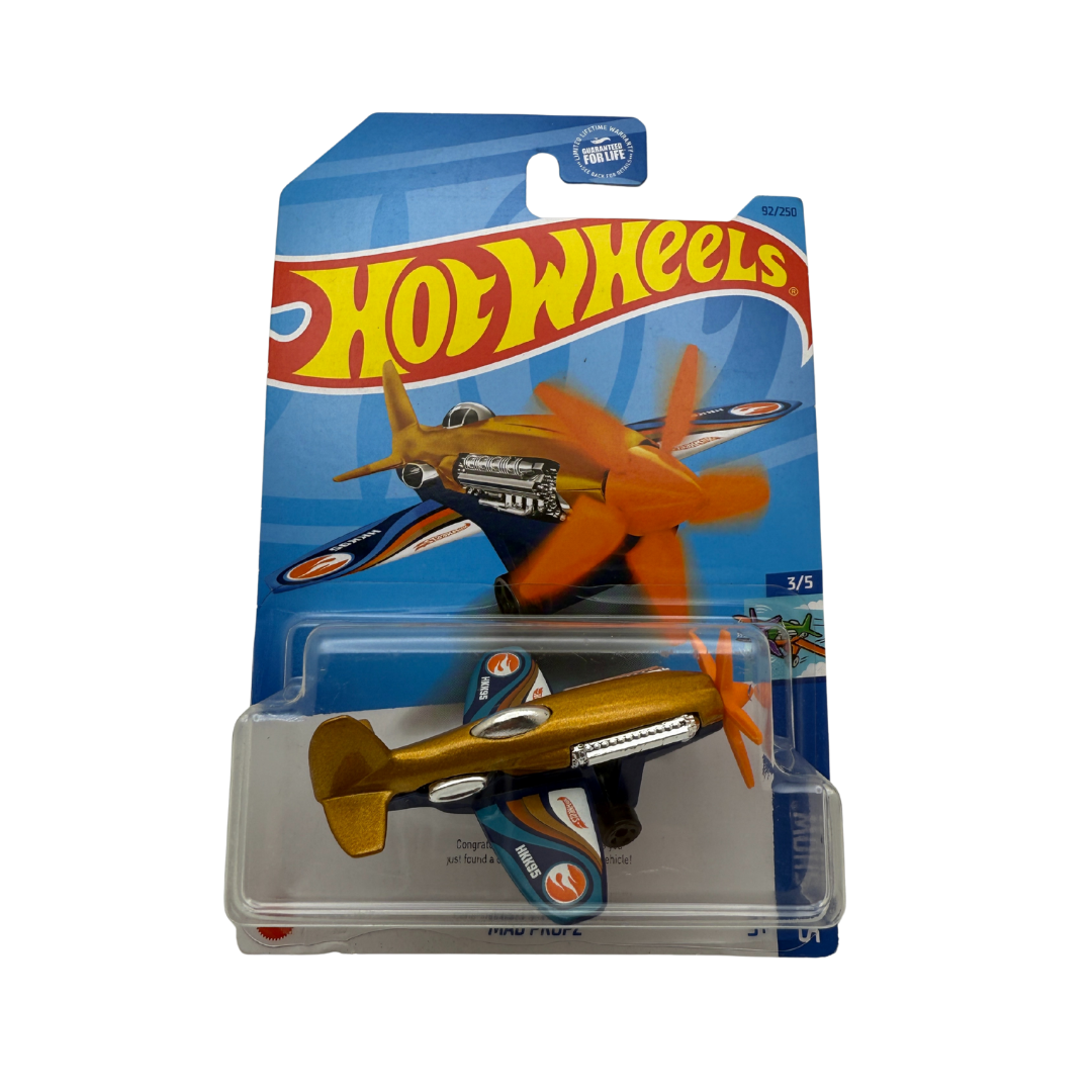 Hot Wheels Mad Propz – Treasure Hunt (Sky Show 3/5, Gold Edition)