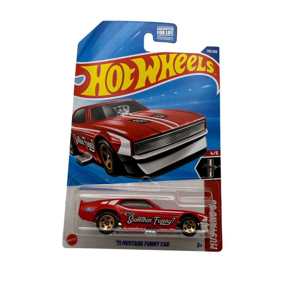 Hot Wheels 2024 '71 Mustang Funny Car – Mustang 60 Series | Collector Diecast 4/5