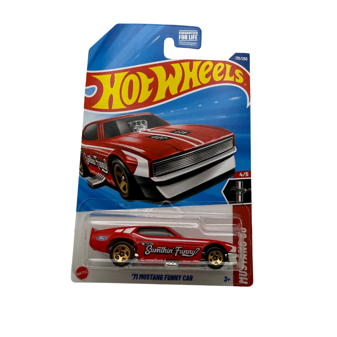 Hot Wheels 2024 '71 Mustang Funny Car – Mustang 60 Series | Collector Diecast 4/5
