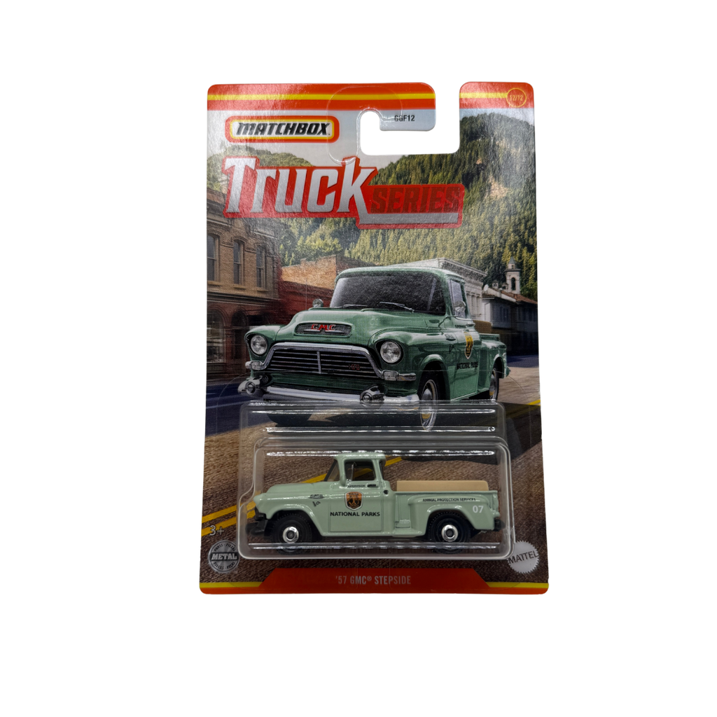 Matchbox ‘57 GMC® Stepside – Truck Series – National Parks Livery – 1/64 Die-Cast