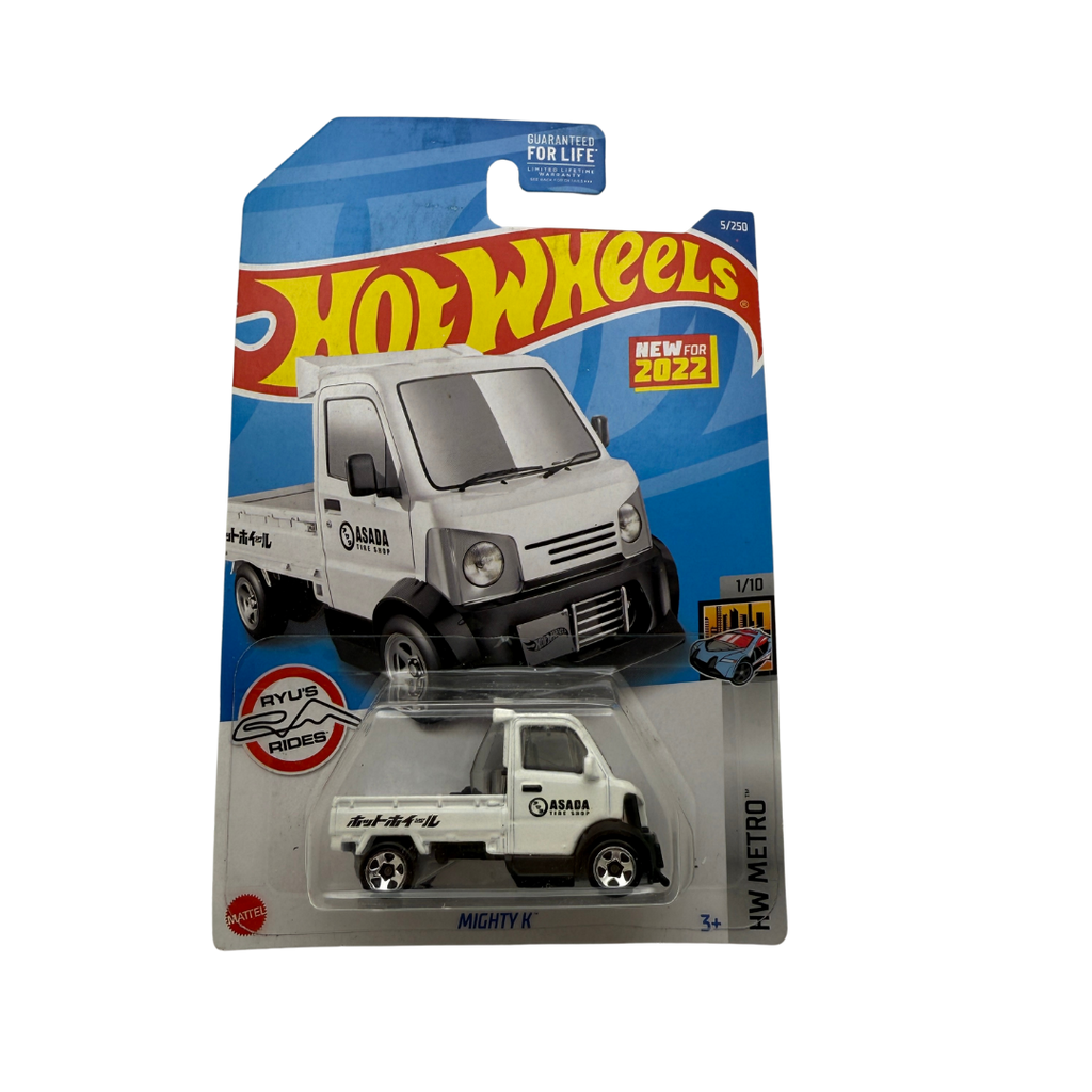 Hot Wheels Mighty K – HW Metro 1/10 (Asada Tire Livery, New for 2022)