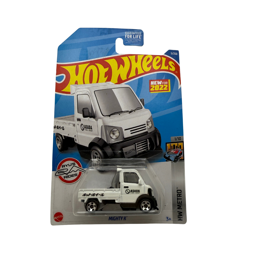 Hot Wheels Mighty K – HW Metro 1/10 (Asada Tire Livery, New for 2022)