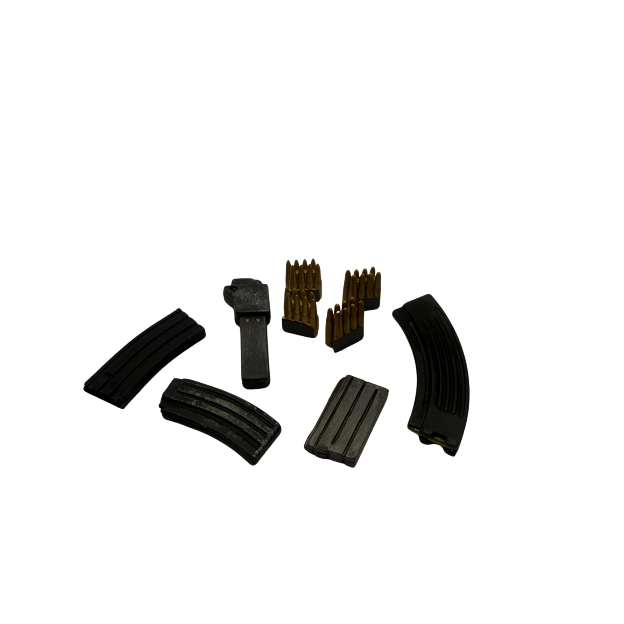 Magazines & Stripper Clips Lot – 1:6 (8 pcs)