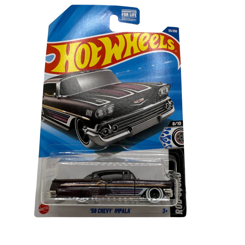 Hot Wheels '58 Chevy Impala – Rod Squad Series – 8/10 – 111/250