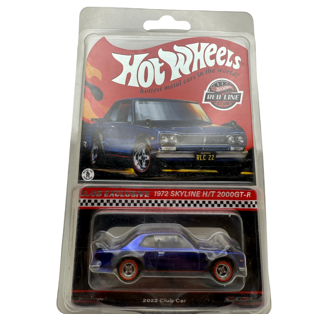 Hot Wheels Red Line Club 1972 Skyline H/T 2000GT-R – 2022 Club Exclusive