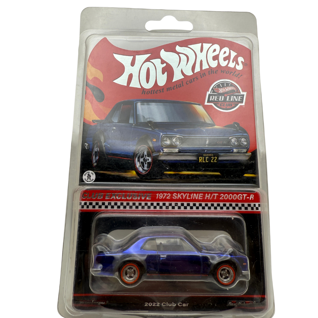 Hot Wheels Red Line Club 1972 Skyline H/T 2000GT-R – 2022 Club Exclusive