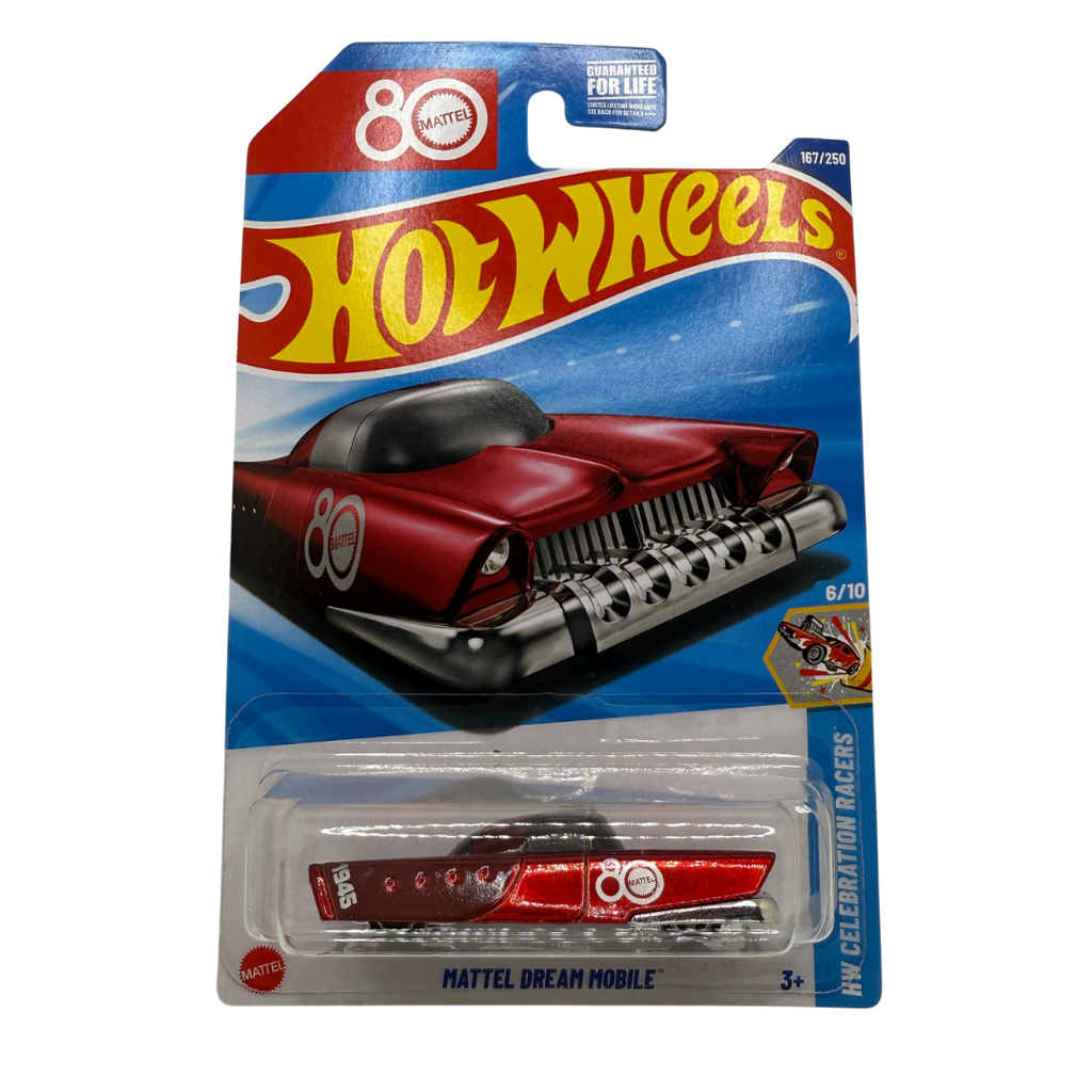 Hot Wheels Mattel Dream Mobile – HW Celebration Racers | 80th Anniversary Edition