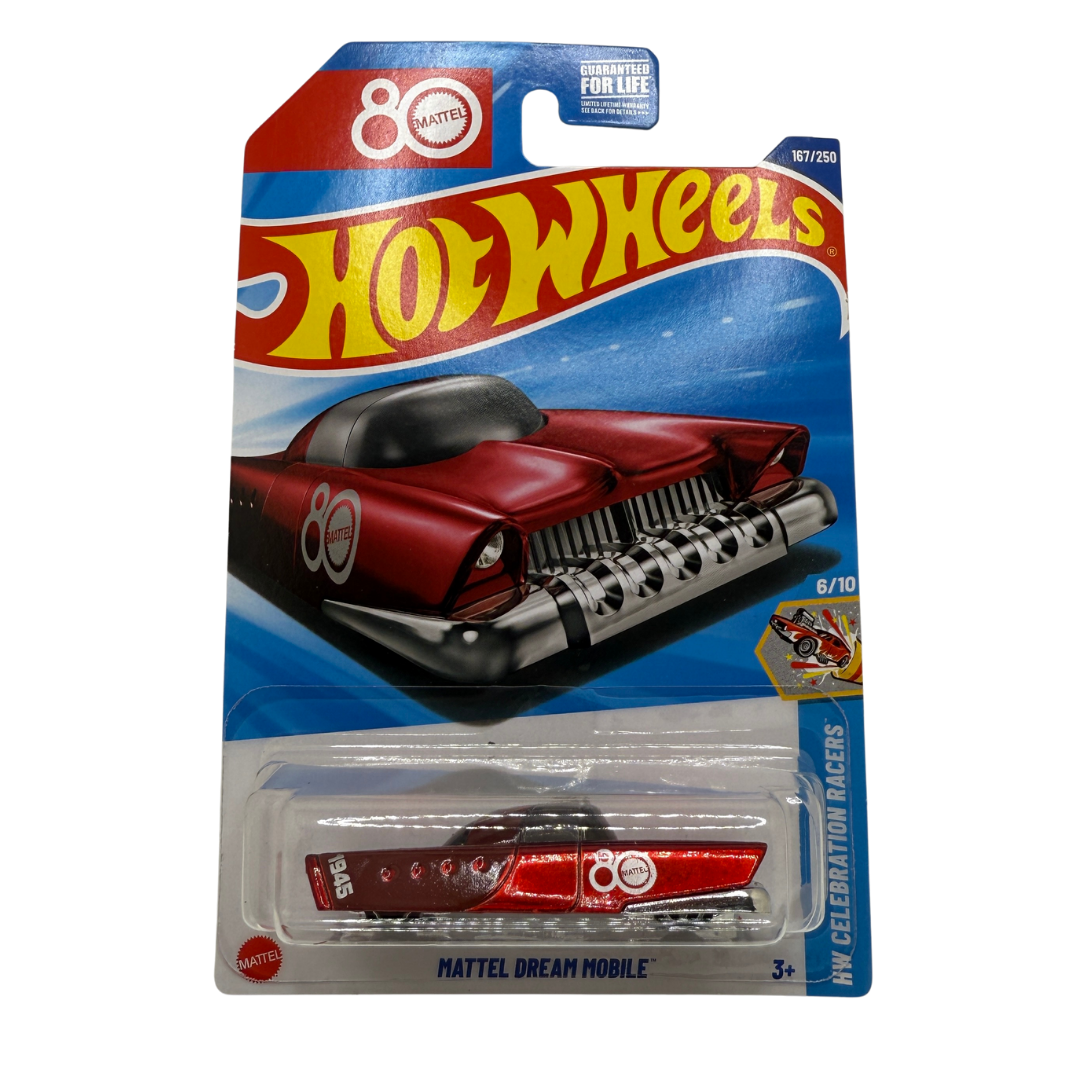 Hot Wheels Mattel Dream Mobile – HW Celebration Racers | 80th Anniversary Edition