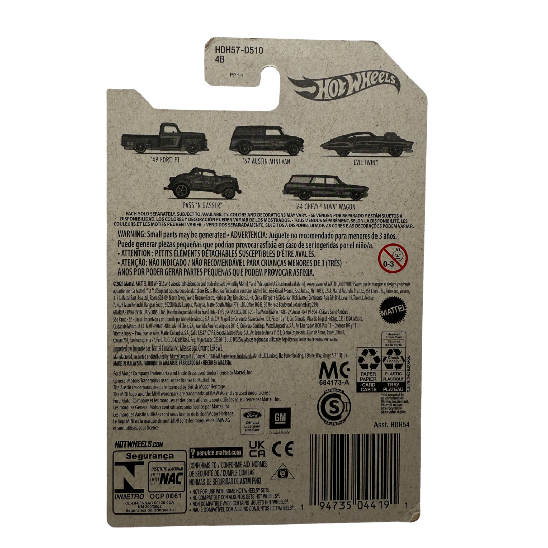 Hot Wheels ’67 Austin Mini Van – 2/5 | Collector Edition (HDH54 Series)