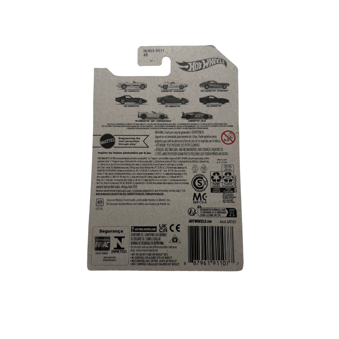 Hot Wheels ’97 Corvette – 70th Anniversary Edition 5/8 | Corvette Series (1953–2023)