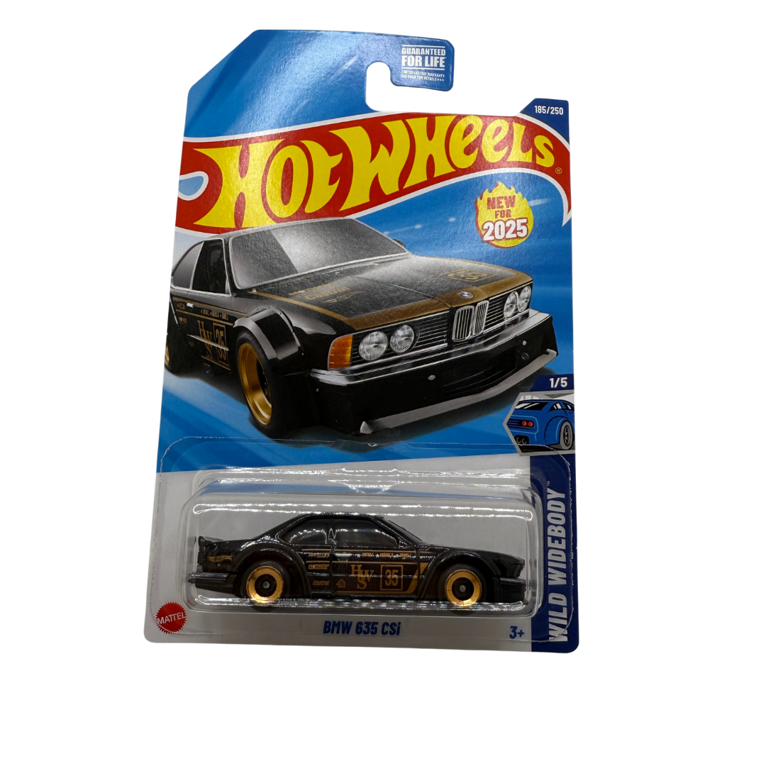 Hot Wheels BMW 635 CSi — Wild Widebody Series (1/5) — New for 2025