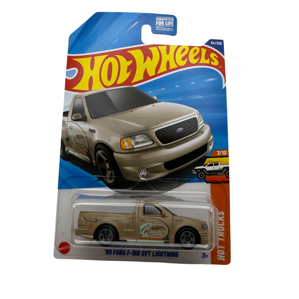 Hot Wheels '99 Ford F-150 SVT Lightning – HW Hot Trucks 7/10 (2022 Mainline)
