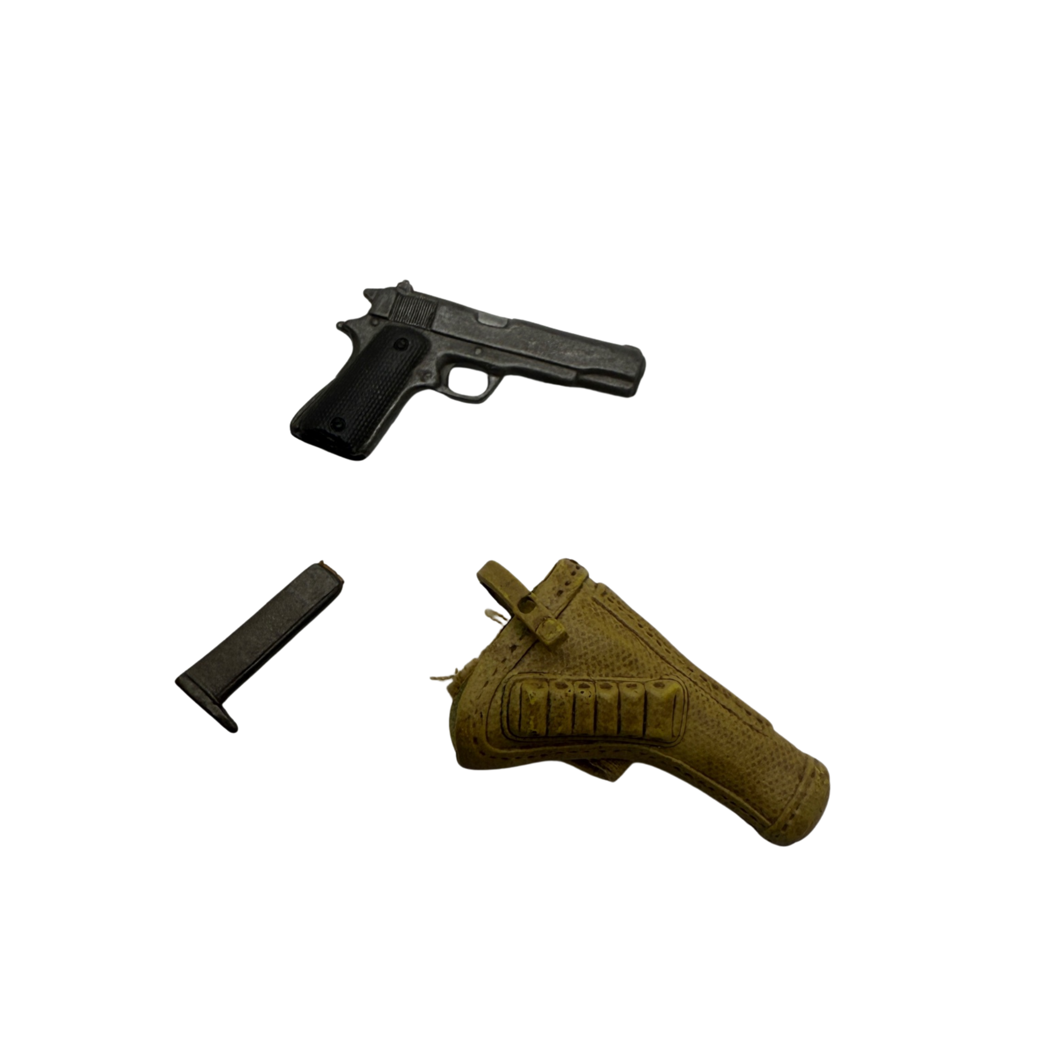 Pistol + Magazine + Tan Holster (1:6)