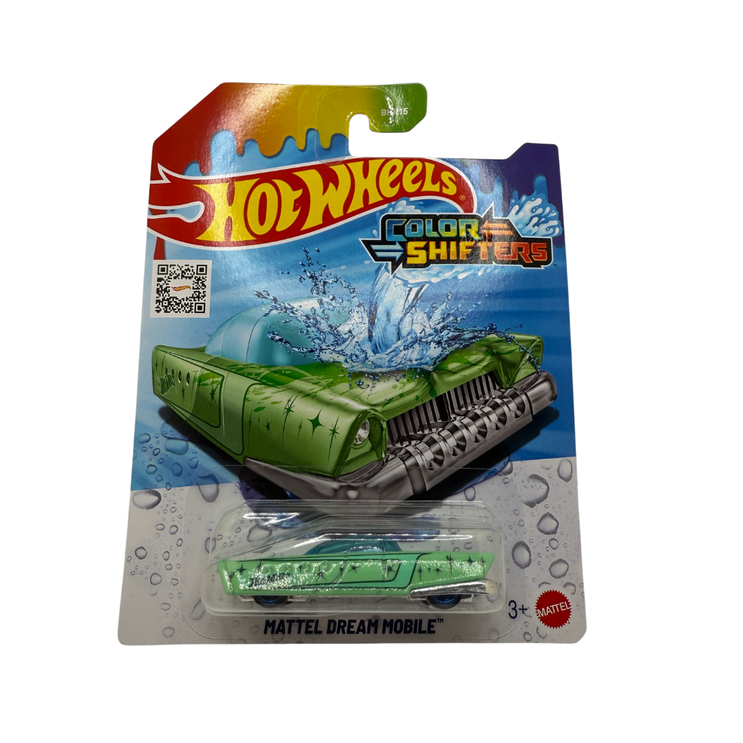Hot Wheels Color Shifters – Mattel Dream Mobile (Green)