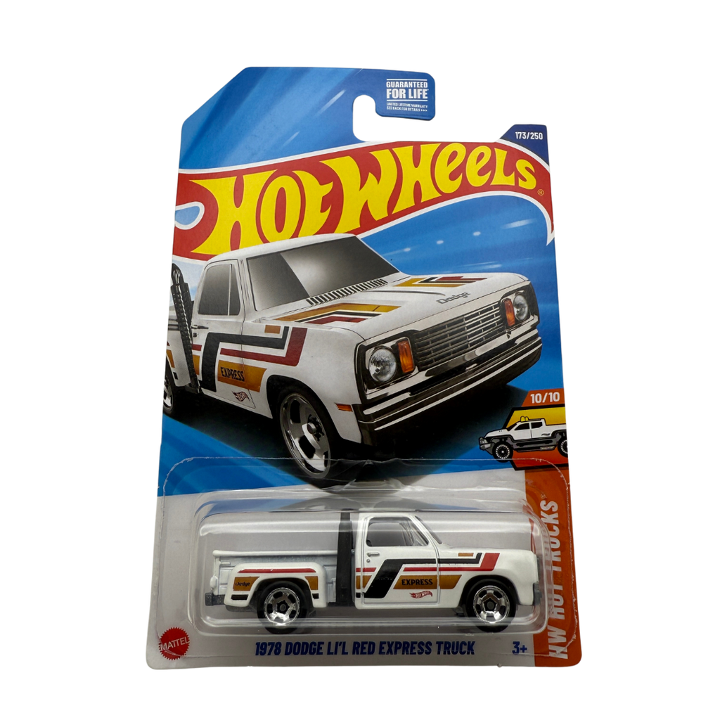 Hot Wheels 1978 Dodge Li’l Red Express Truck – HW Hot Trucks Series (10/10)
