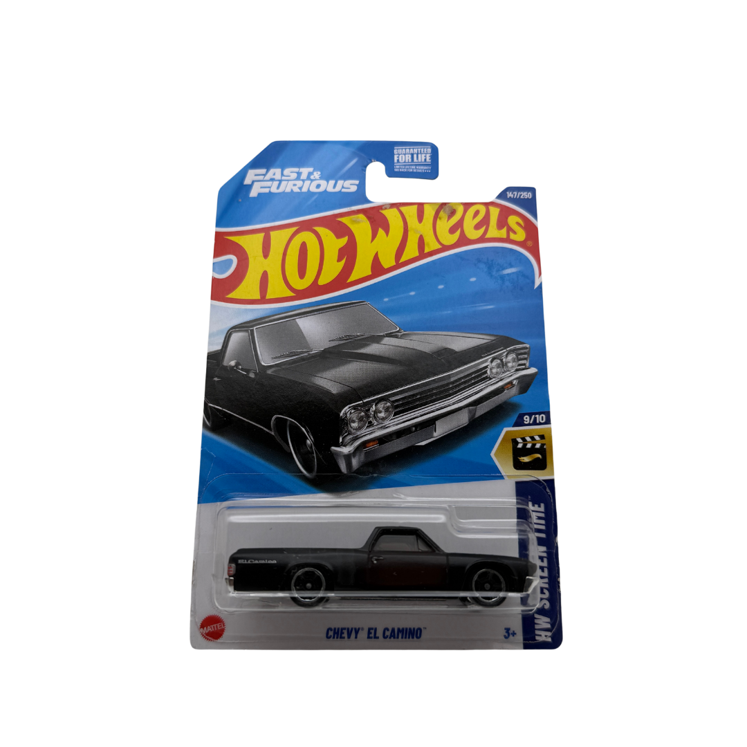 Hot Wheels Chevelle SS Express – Muscle Mania 8/10 | Classic Black Street Machine (2023 Mainline)