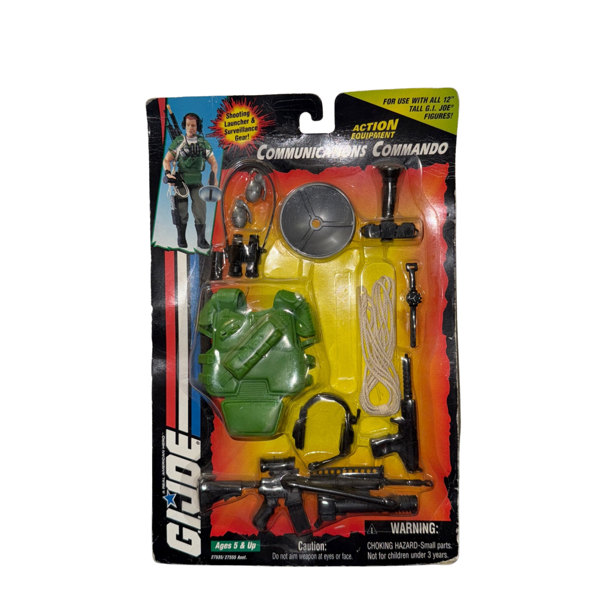 G.I. Joe Action Equipment – Communications Commando (MOC)