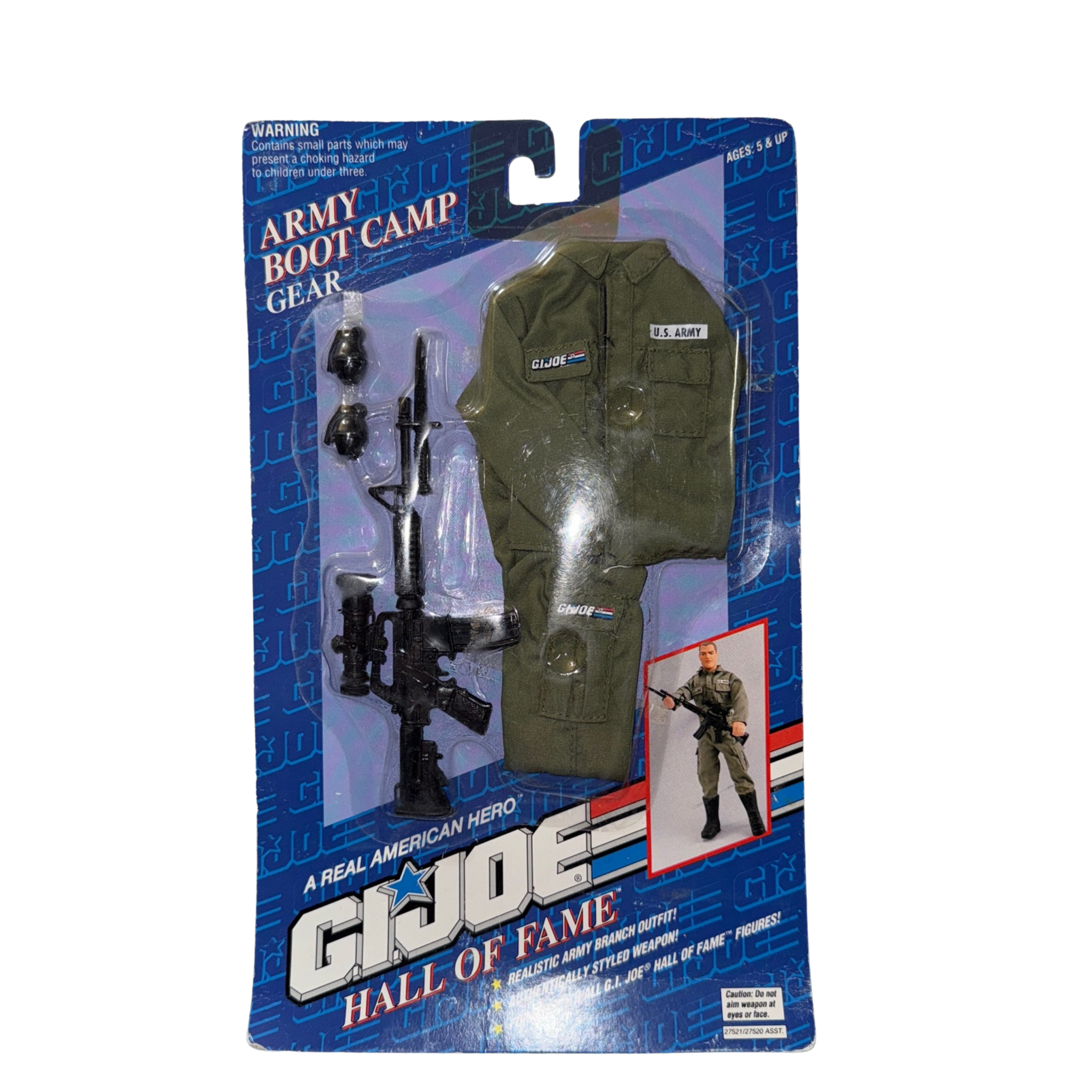 G.I. Joe Hall of Fame – Army Boot Camp Gear (MOC)