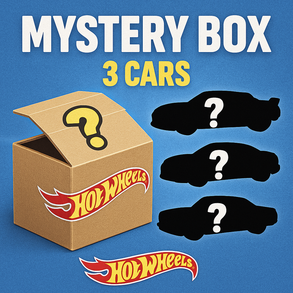 Hot Wheels Mystery Box – 3 Car Pack